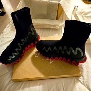 Christian Louboutin Sharky Sock Sneakers